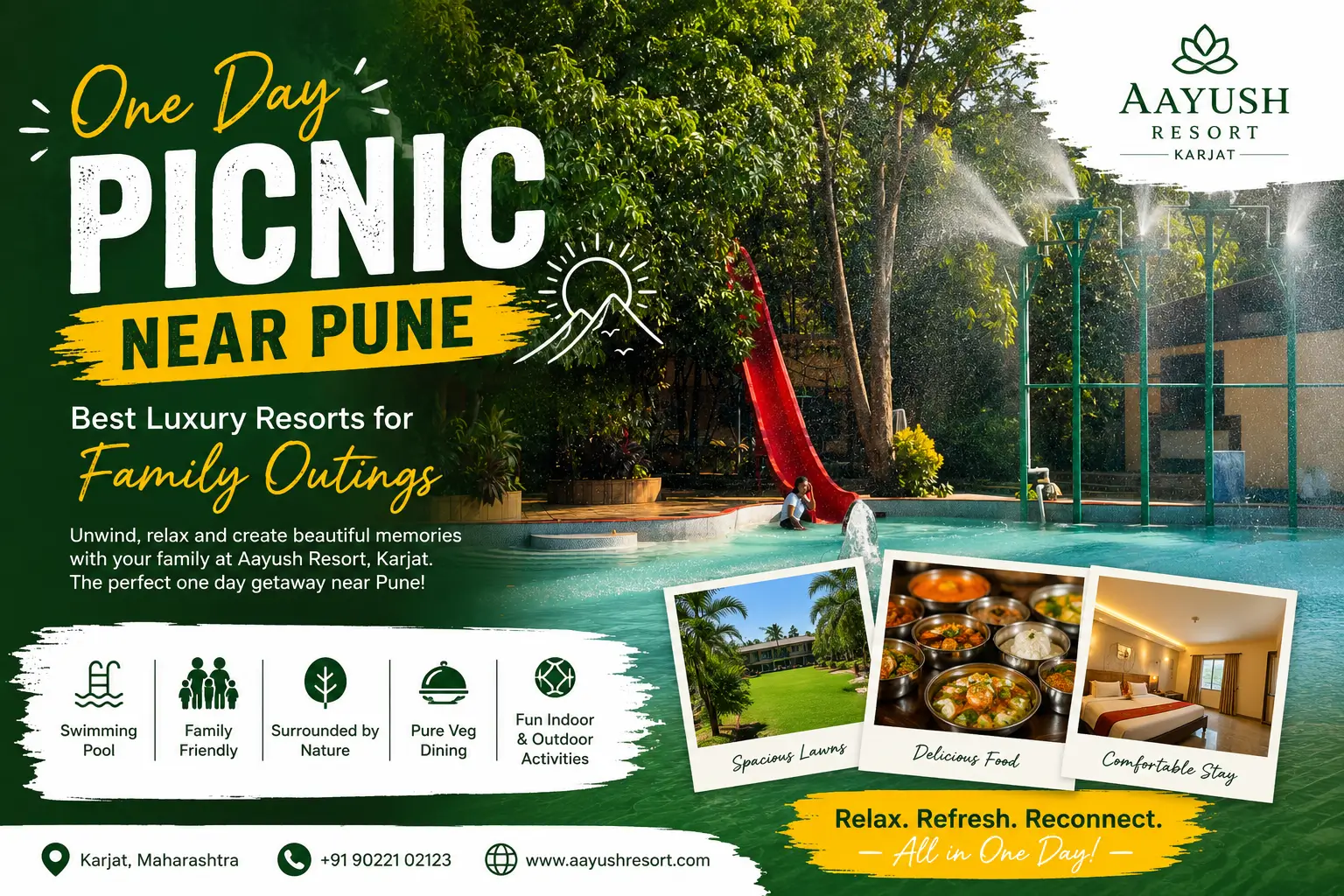one day picnic spot near pune