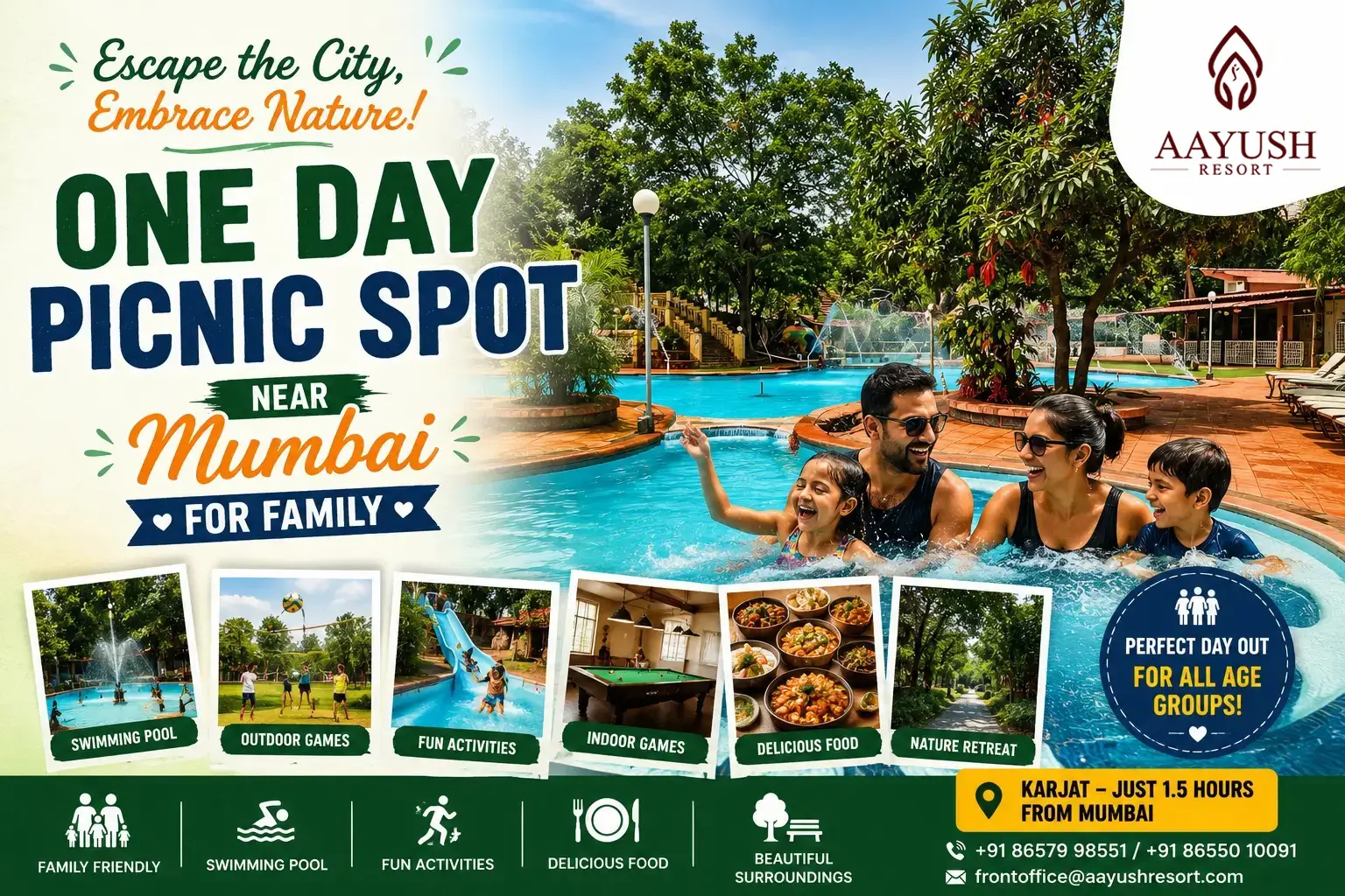 one day picnic spot near mumbai