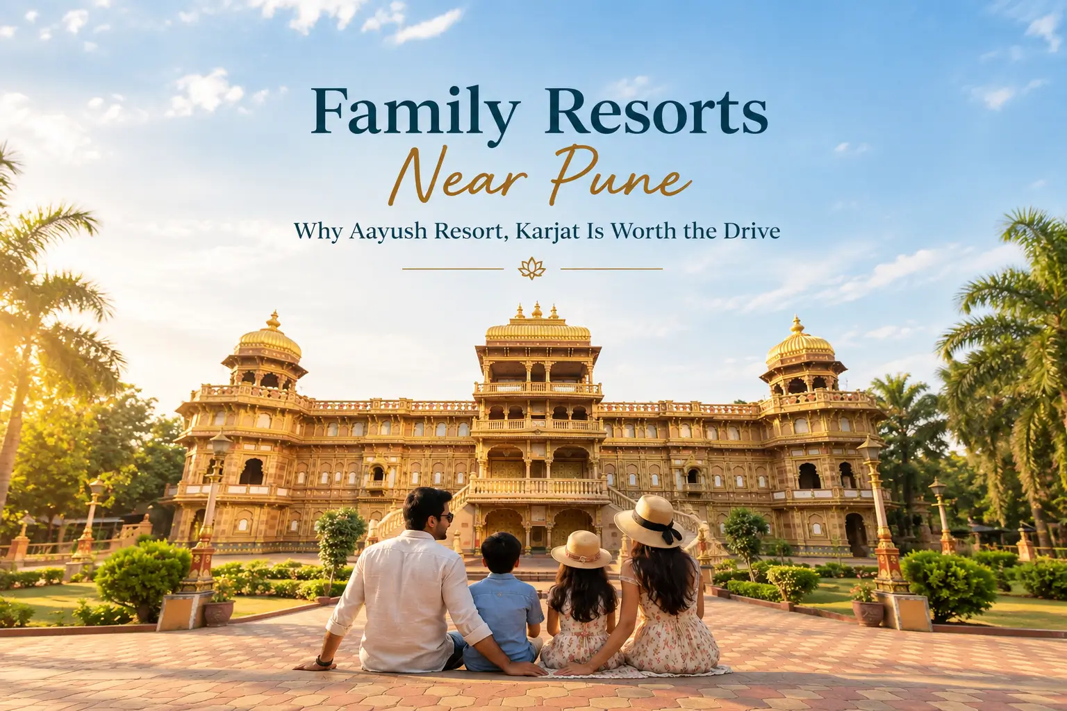 family resorts near pune