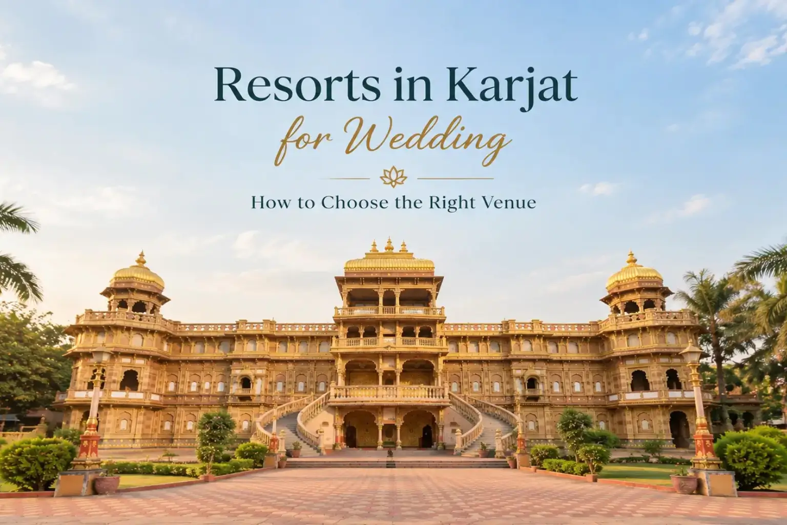 resorts in karjat for wedding